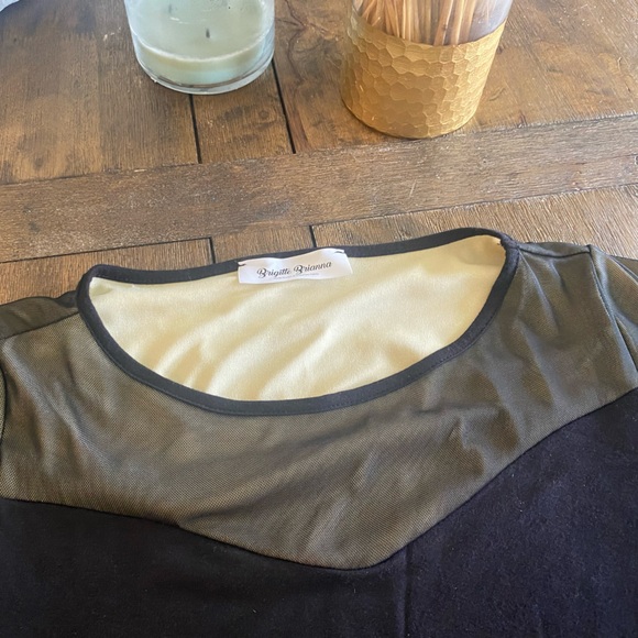 Sexy Modest Boutique Little Black Dress - Picture 4 of 4